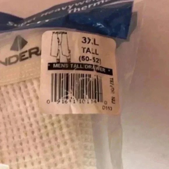 Indera Thermal Bottoms Pants Men's Sz 3XL Tall NWT - Picture 3 of 8